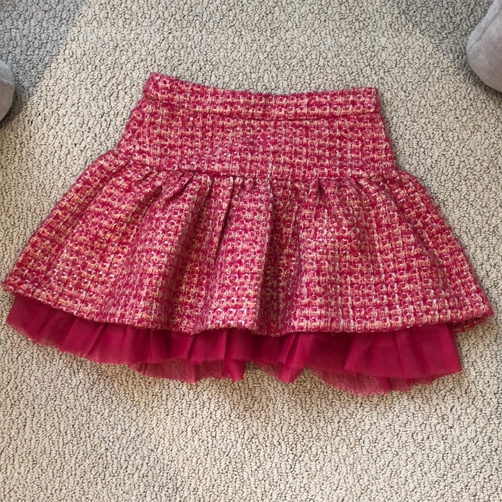 Adorable mixed textured skirt, NWT